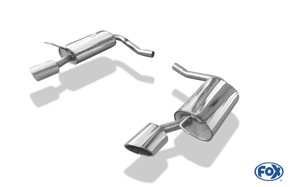 Ford Cougar Typ BCV  Endschalldämpfer rechts/links - 115x85 Typ 38 rechts/links