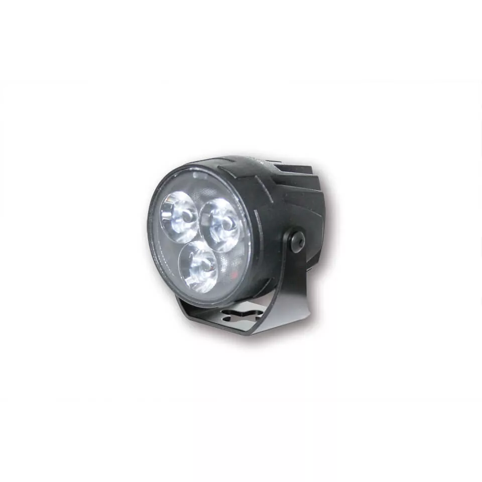HIGHSIDER pro Fernscheinwerfer Satellite LED Schwarz E-Geprüft (1Stck)