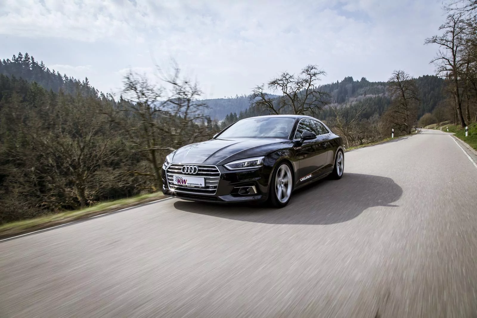 KW Gewindefahrwerk V3 inox (inkl. Stilllegung f. elektr. Dämpfer) AUDI A5 (B8) F53 Allrad 06/2016-