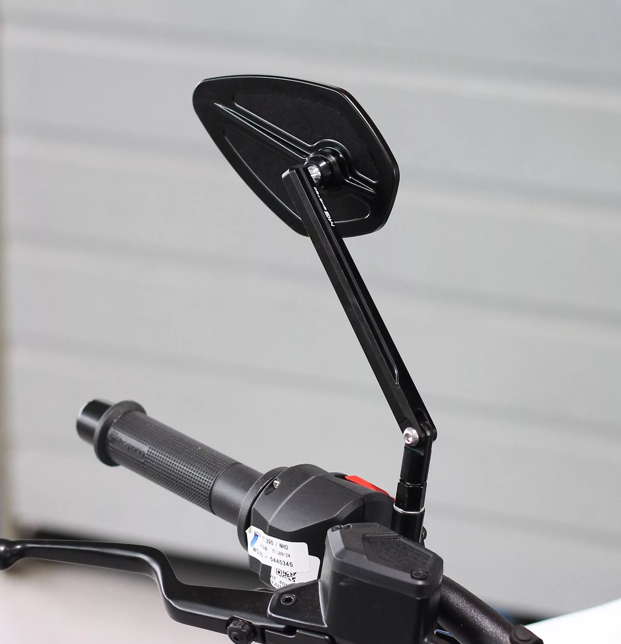 MG Biketec Spiegel Set für M10 x 1,5 mm Gewinde für BMW F 650 GS ab 2008