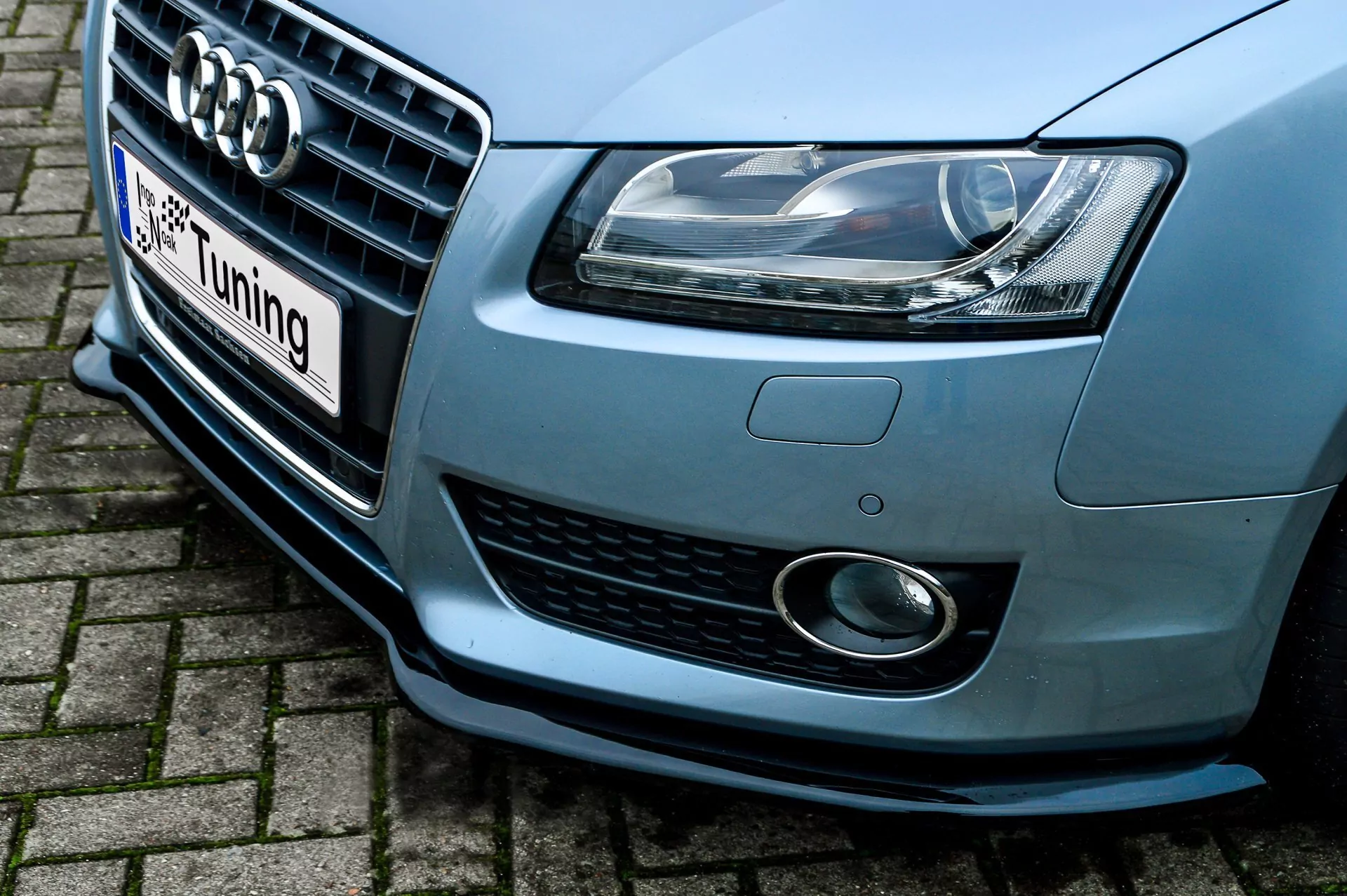 Cup Frontspoilerlippe Version 2 für Audi A5 B8 Bj. 2005-2011