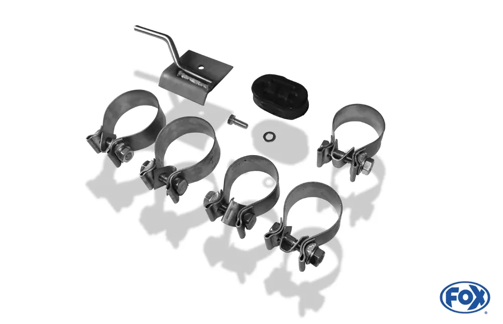 VW  Golf IV Endschalldämpfer Ausgang rechts/links Ø63,5mm - 1x90 Typ 17 rechts/links R32 Design