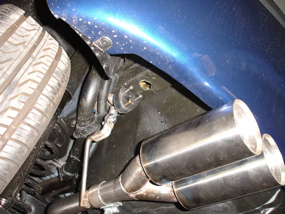 Hyundai Getz - 3/5 türer  Endschalldämpfer Ausgang rechts/links - 1x90 Typ 13 rechts/links