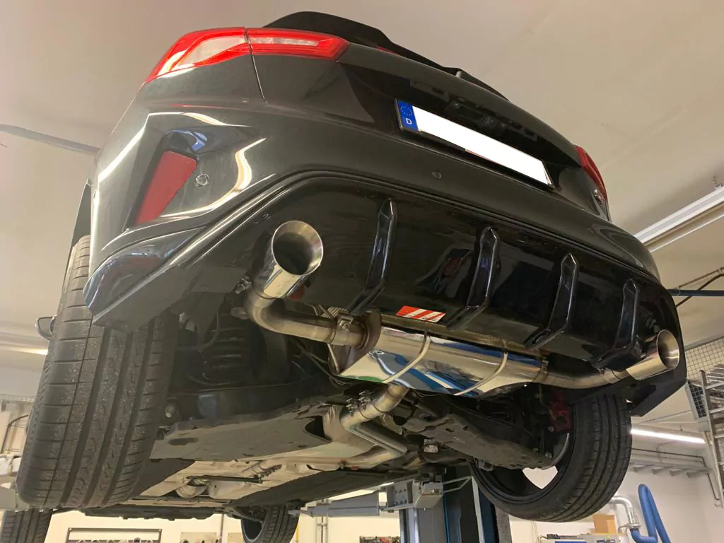 Opel Astra J Sports Tourer Diesel  Endschalldämpfer quer Ausgang rechts/links - 115x85 Typ 32 rechts/links