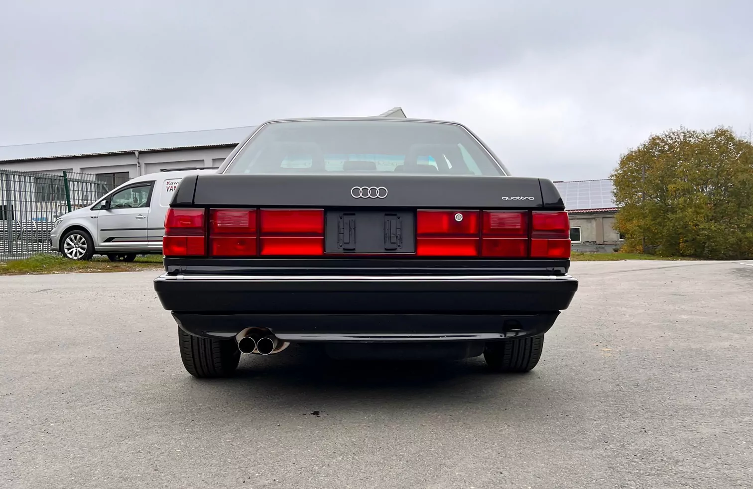 Audi 100 quattro Typ C3/ Audi 200 Typ 44Q  Endschalldämpfer - 2x63 Typ 10