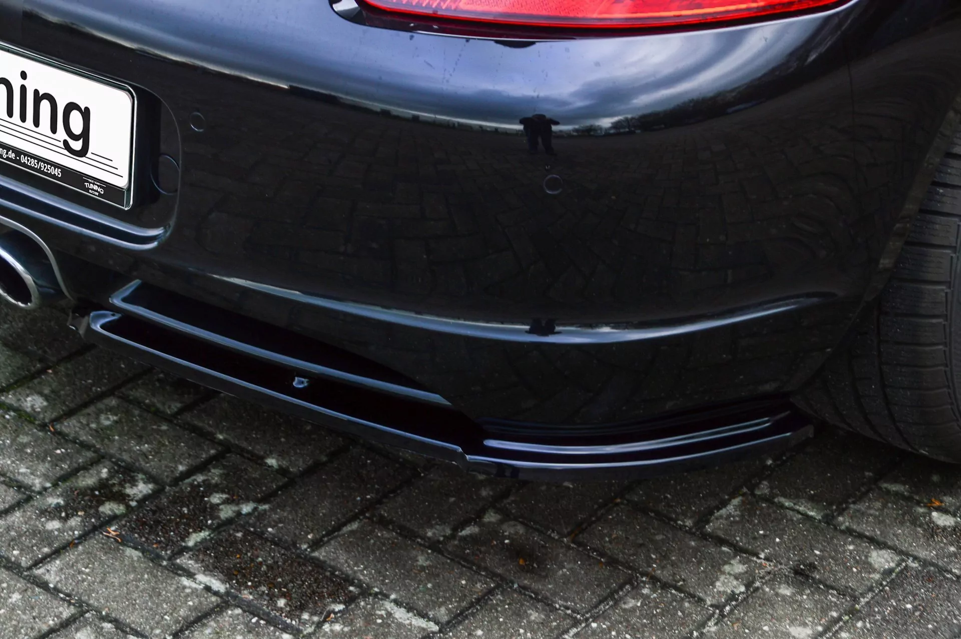 Heckansatz Seitenteile für Porsche Cayman 987