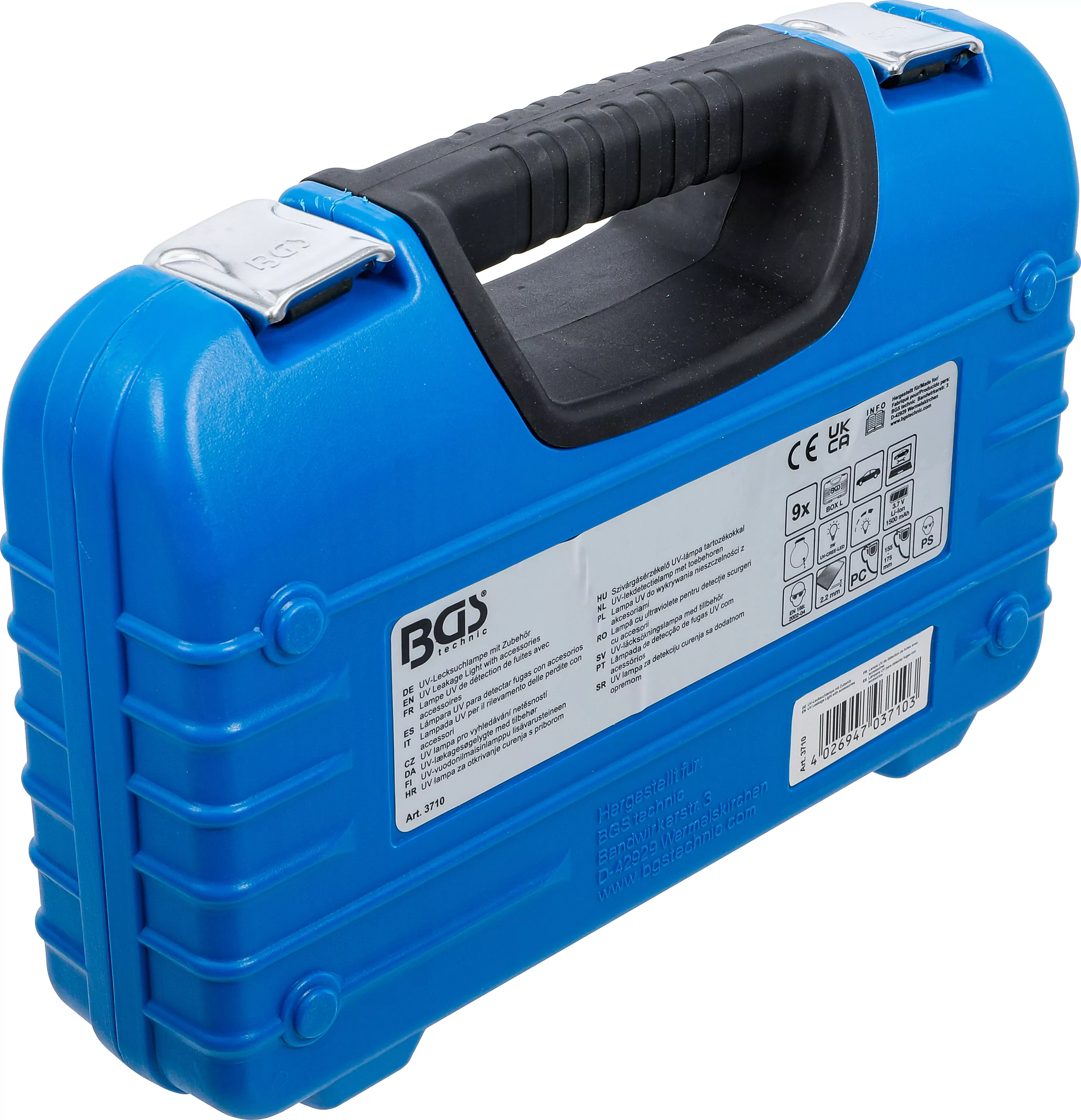 UV-Lecksuch-Taschenlampen-Satz mit Zubehör | für Klimaanlagen