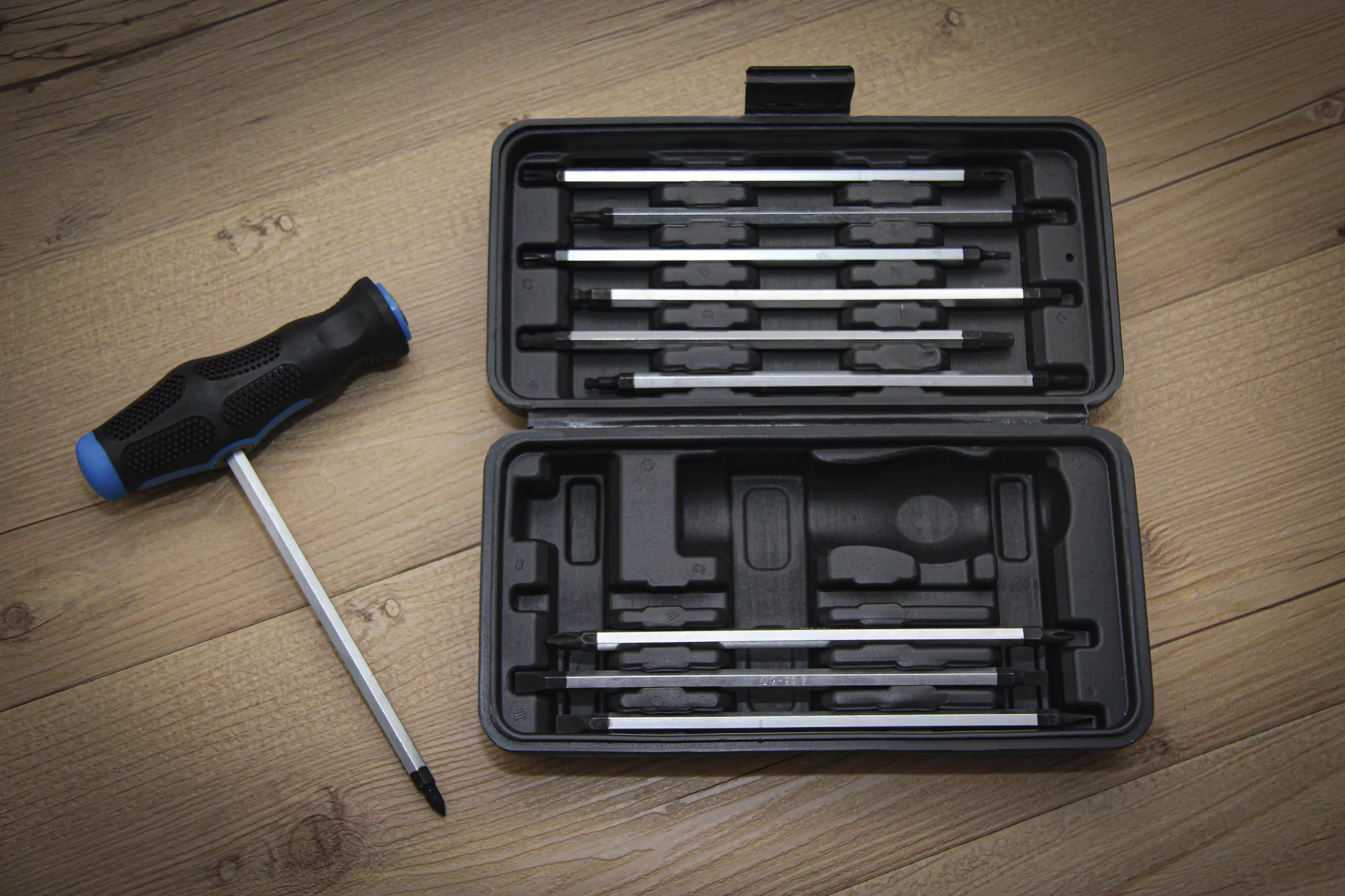 Schraubendreher-Satz mit Wechselklingen | 11-tlg.