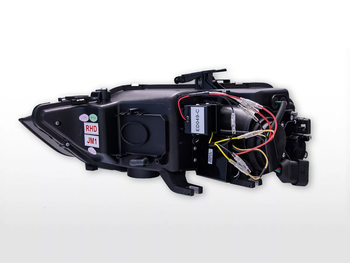 LED Scheinwerfer Set LED Tagfahrlicht Audi A4 8K Bj. 13-15 schwarz für Rechtslenker
