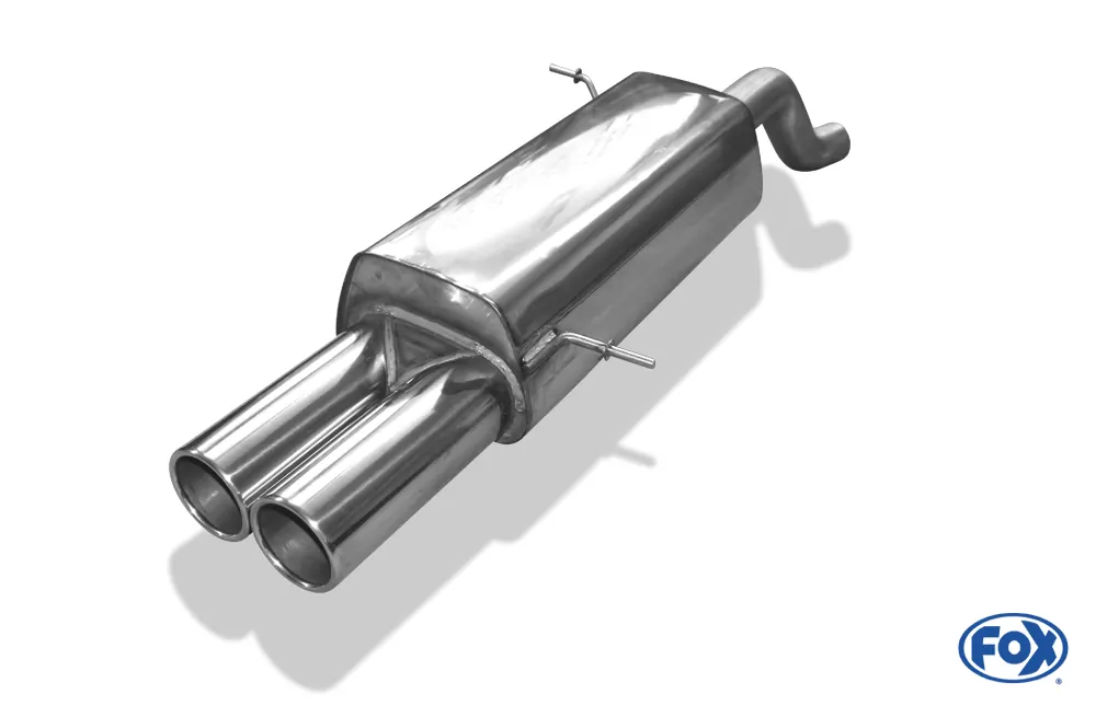 Ford Fiesta VII ST200  Endschalldämpfer - 2x90 Typ 12