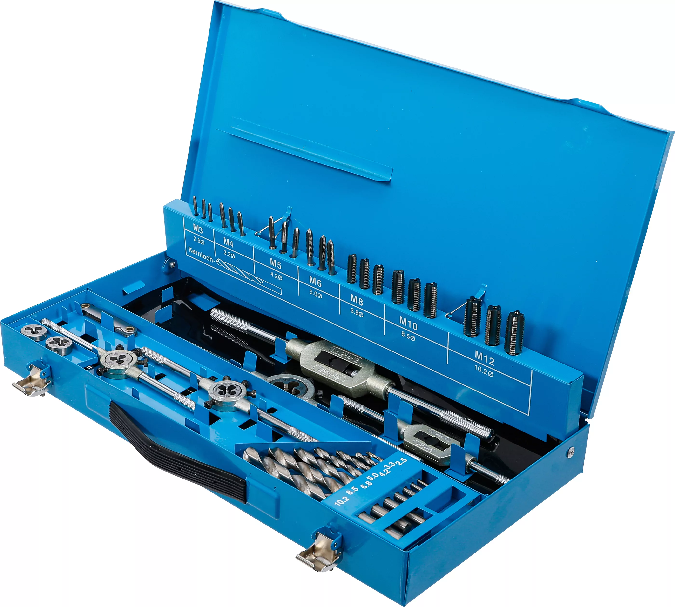 Gewindeschneid-Satz | M3 - M12 | 44-tlg.