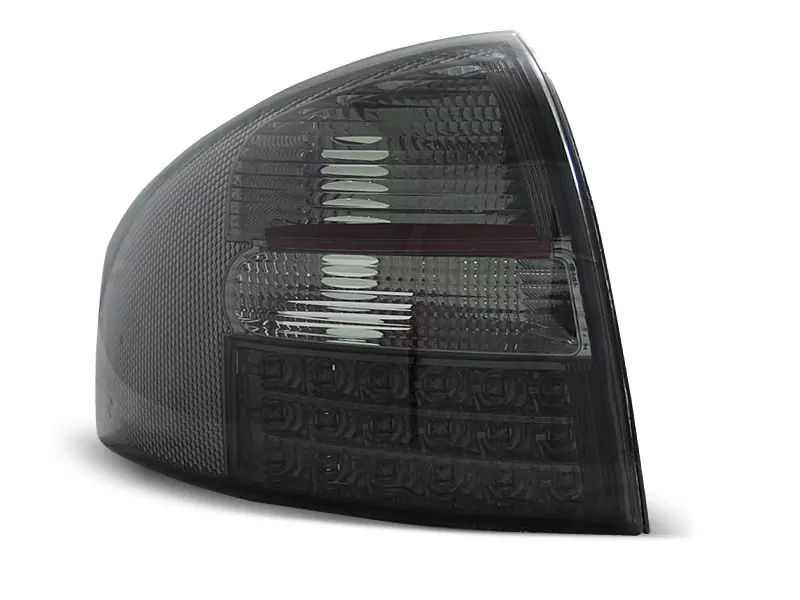 Led Tail Lights Smoke Fits Audi A6 05.97-05.04 Sedan