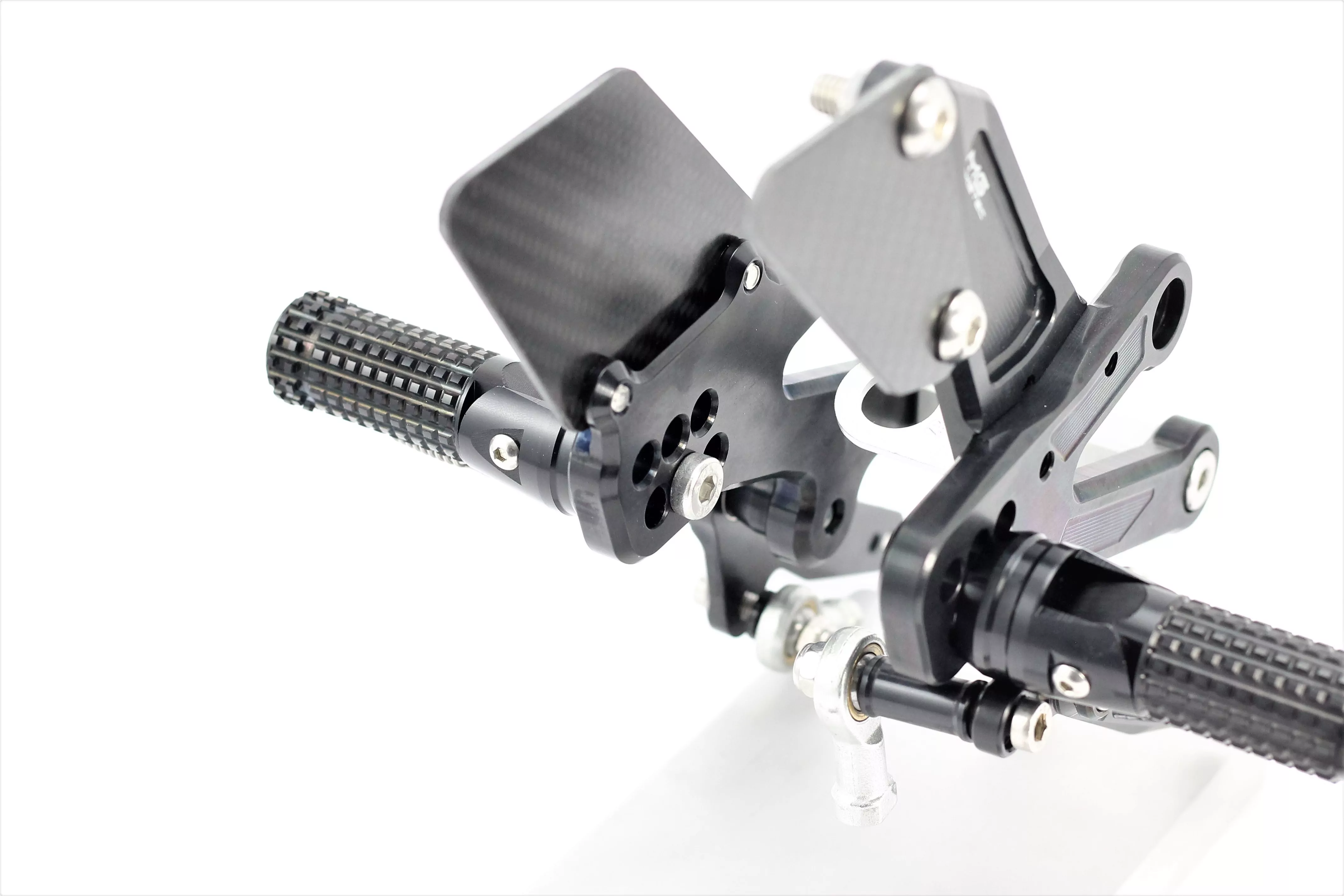 MG Biketec Sportfussrastenanlage / Rastenanlage / Fußrastenanlage mit ABE, gültig in D - A - CH für Yamaha YZF-R7 ab 2021