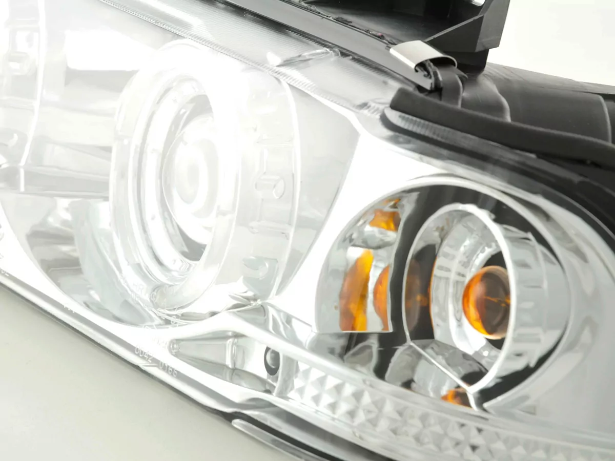 Scheinwerfer Set BMW 3er Limo Typ E36 Bj. 92-98 chrom