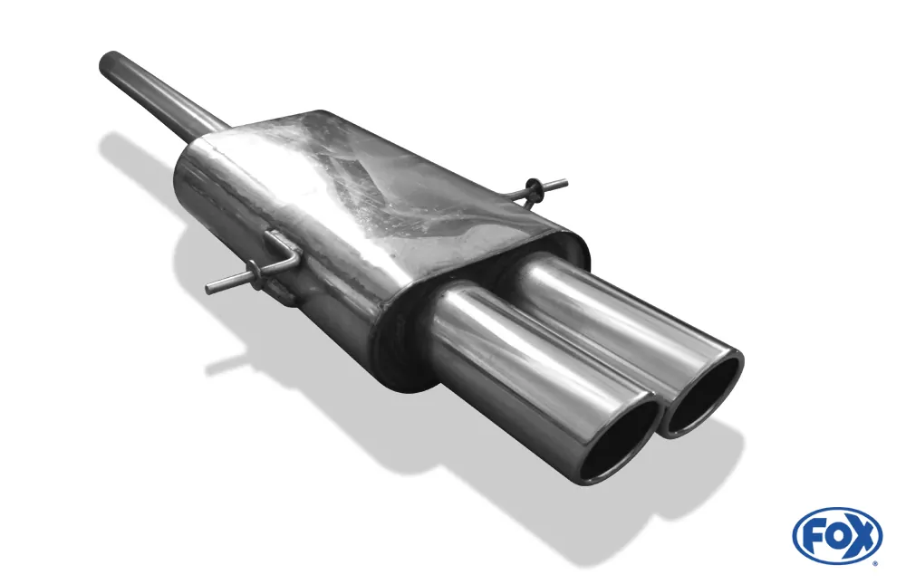 Mini Cooper S R56  Endschalldämpfer Ausgang mittig - 2x90 Typ 16