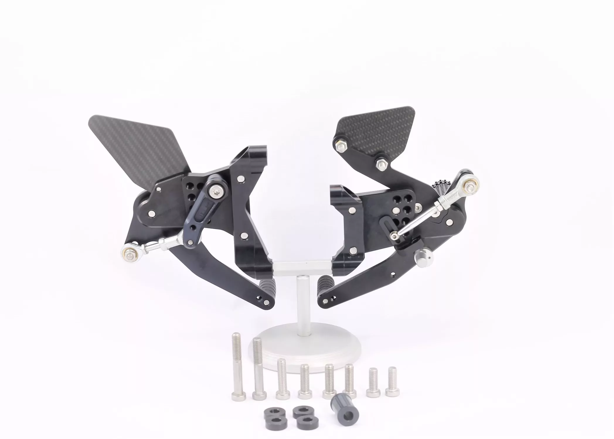 MG Biketec Sportfussrastenanlage / Rastenanlage / Fußrastenanlage, Umkehrschaltung, ABE, gültig in D - A - CH für Ducati 959 Panigale V2 ab 2016-2019