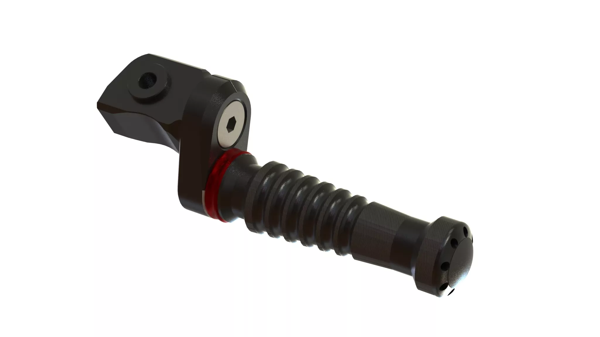 Giles Tooling RGK2 Ausleger Versatz 20mm schwarz für Yamaha YZF-R1