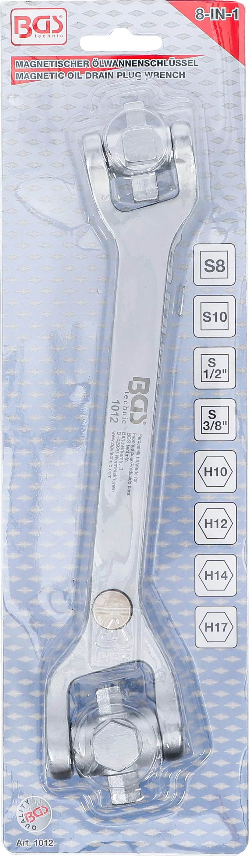 Spezial-Ölwannenschlüssel "8-IN-1"