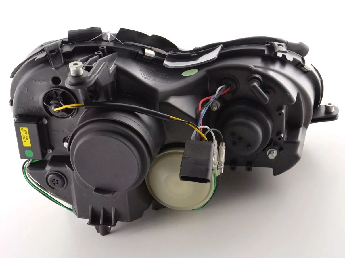 Scheinwerfer Set Daylight LED TFL-Optik Mercedes CLK Typ W209 Bj. 04-09 schwarz