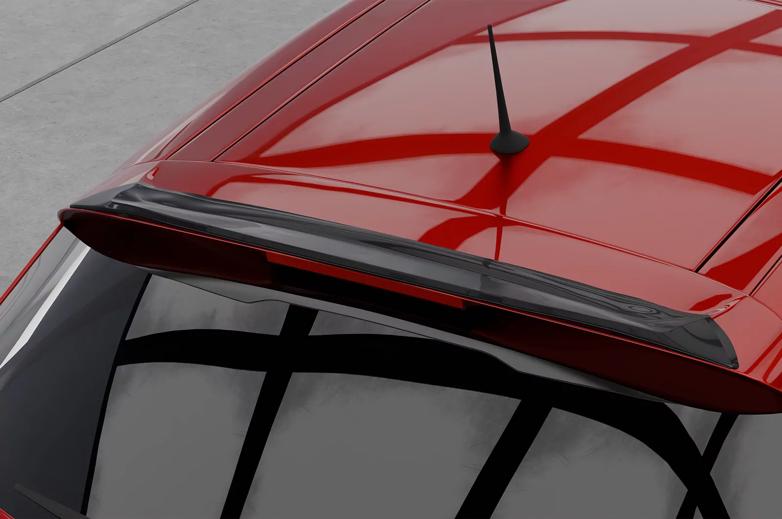 Heckflügel mit ABE für Alfa Romeo Giulietta (Typ 940) HF121 Schwarz Strukturiert