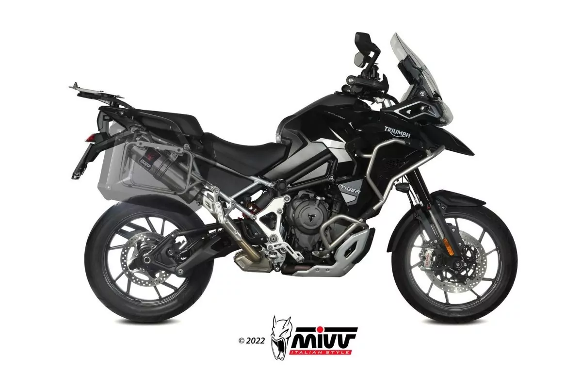 MIVV Endschalldämpfer TRIUMPH TIGER 1200 GT / RALLY 2008 > 2016