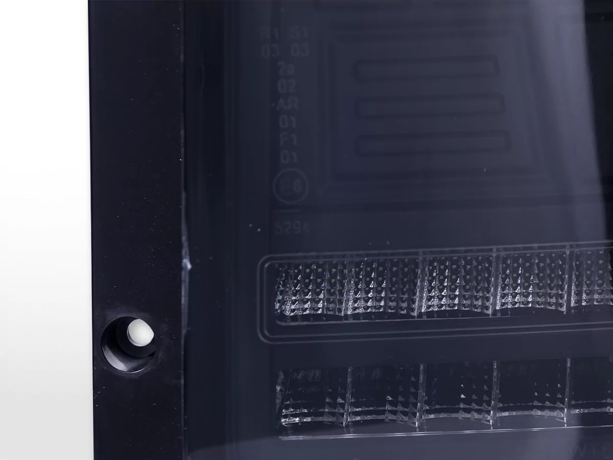 LED Rückleuchten Set VW T6 Bj. ab 20 Flügeltüren-Version schwarz/smoke