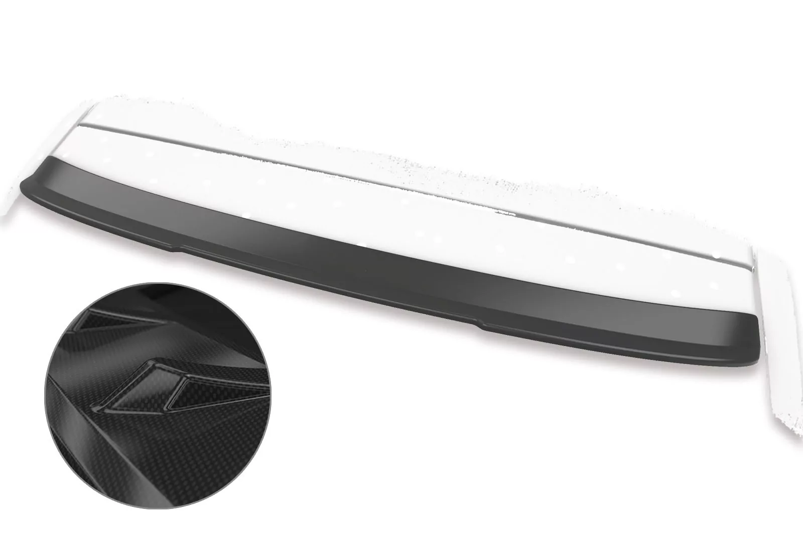 Heckflügel mit ABE für Seat Ibiza 3 (Typ 6L) HF724-C Carbon Look Hochglanz