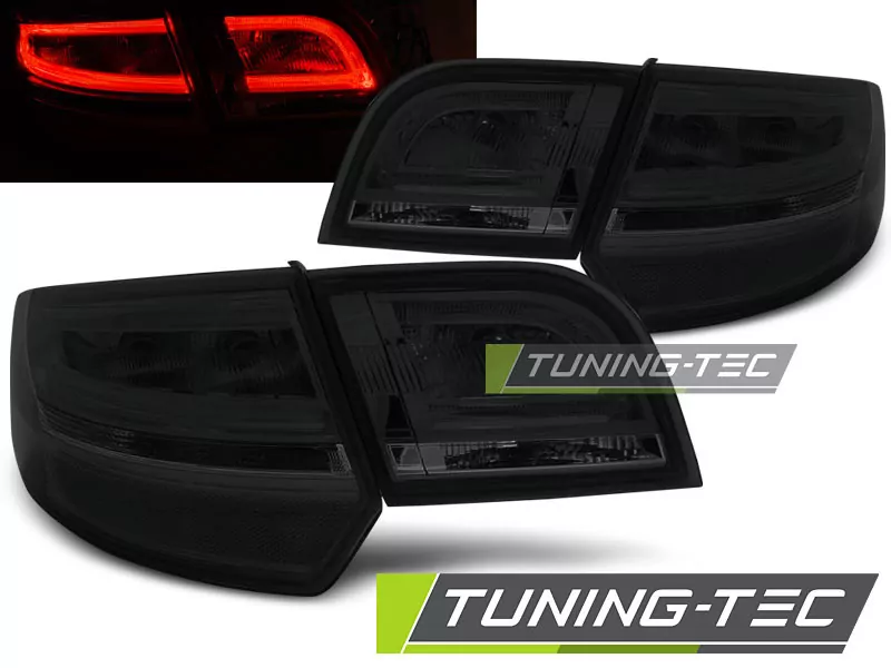 Led Tail Lights Smoke Fits Audi A3 8p 04-08 Sportback