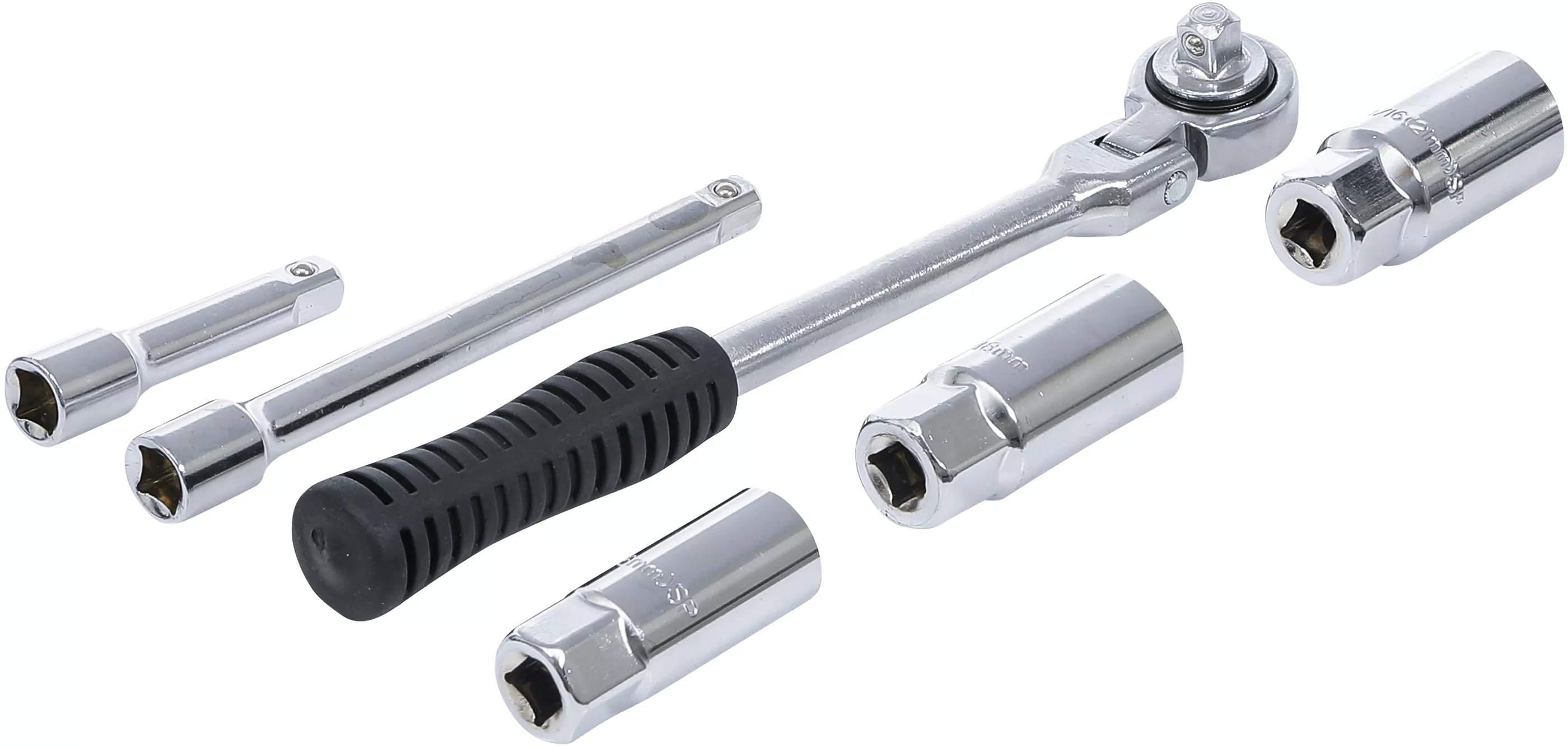 Zündkerzen-Werkzeug-Satz | Antrieb 10 mm (3/8") | 6-tlg.