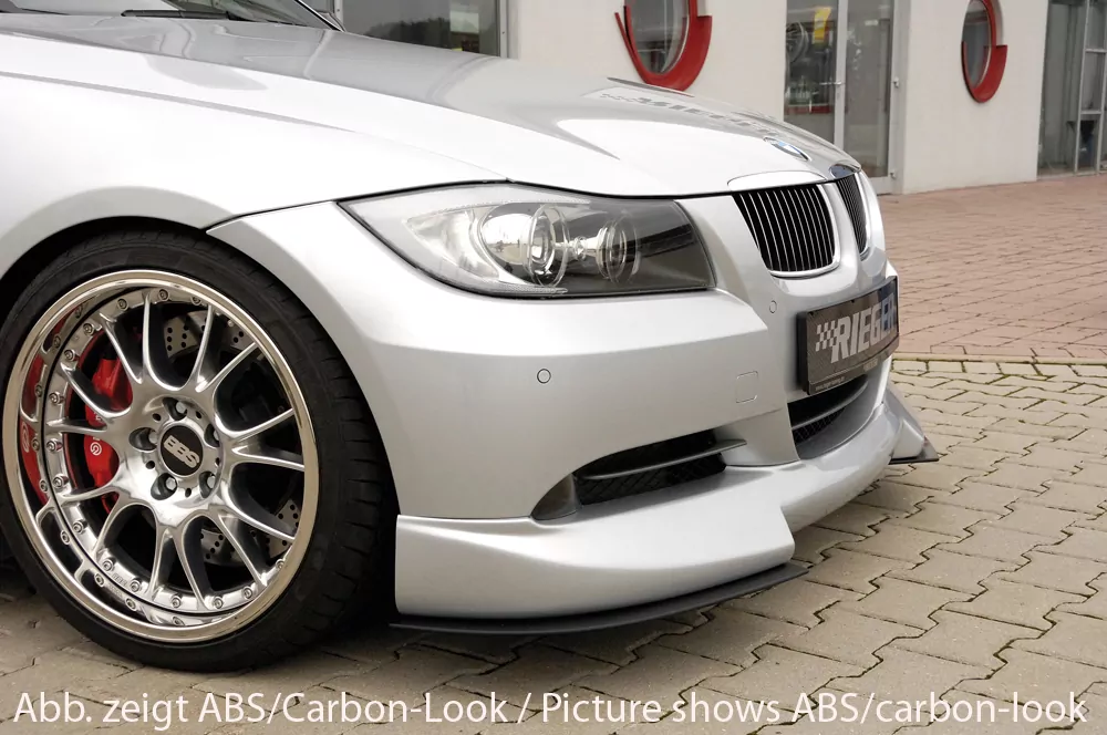 Rieger Spoilerschwert für BMW 3er E90 | Lim. 03.05-08.08 (bis Facelift) für Spoilerlippe 53400
