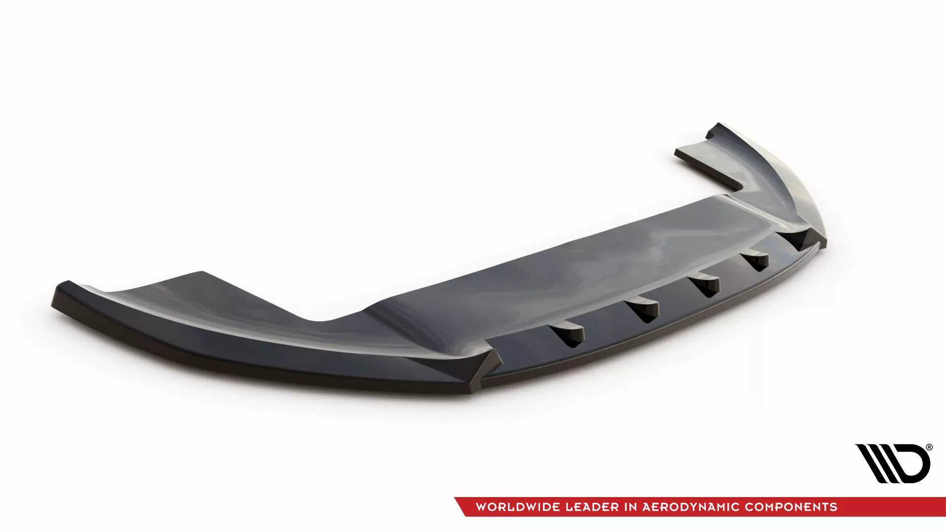 Front Ansatz Für Fiat 500X Sport Mk1 Facelift Schwarz Hochglanz