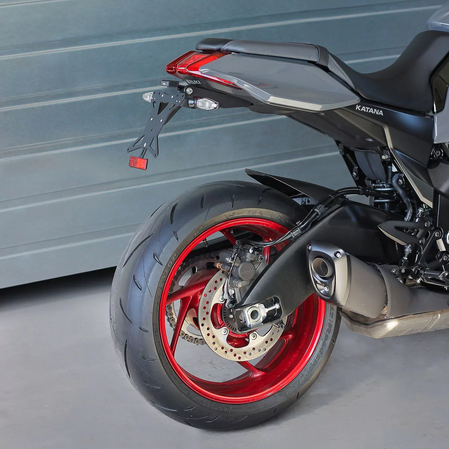 MG Biketec Kennzeichenhalter für Suzuki Katana ab 2022