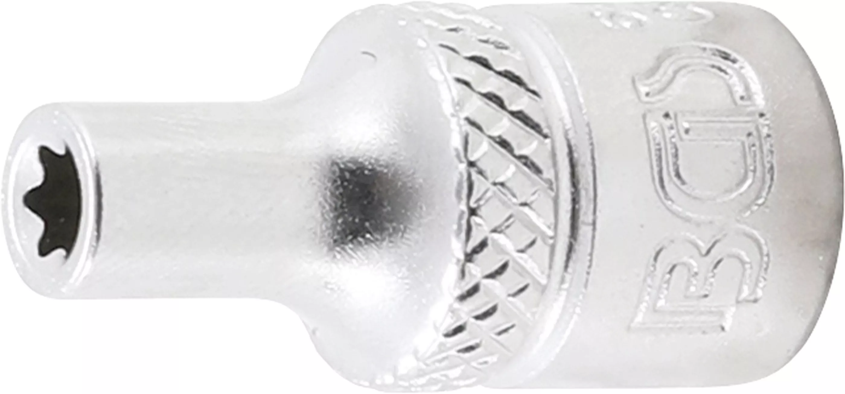 Steckschlüssel-Einsatz E-Profil | Antrieb Innenvierkant 6,3 mm (1/4") | SW E4