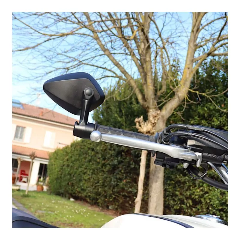 FAR Lenkerendenspiegel Diamond II Aluminium | 7692 | Lenker 13-22mm | E-geprüft