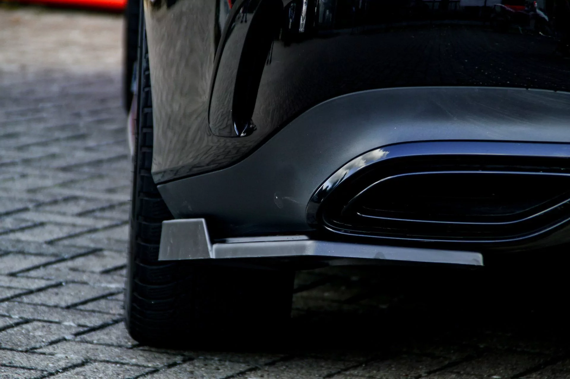 Heckansatz Seitenteile mit WIng  für Mercedes CLA X118 Shooting Brake AMG-Line ab Bj.:2019-