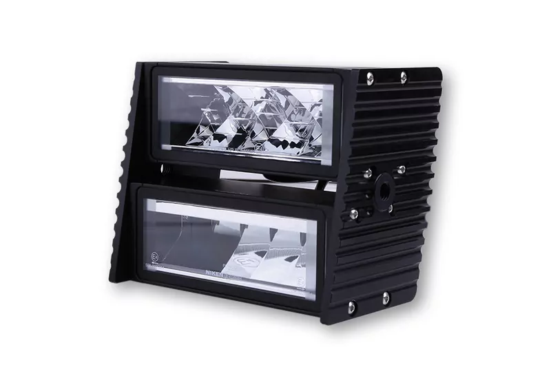 HIGHSIDER ULTIMATE LED Scheinwerfer mit WAVE-Halter E-geprüft