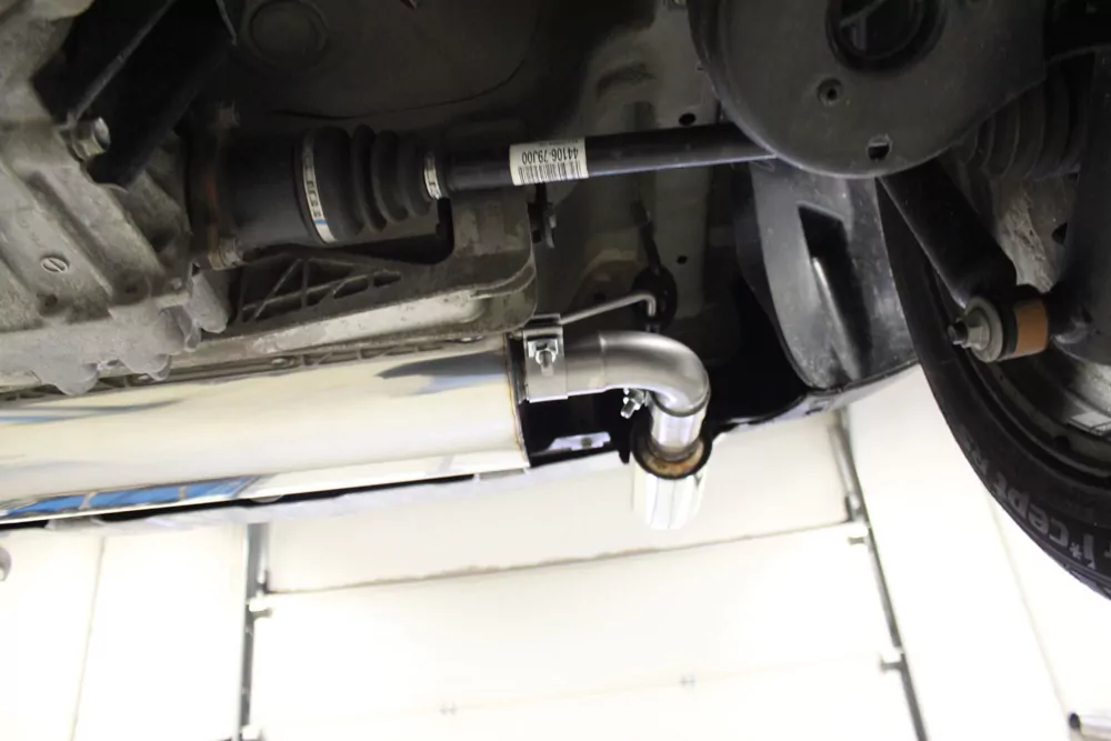 Suzuki SX4 - 4x4  Endschalldämpfer Ausgang rechts/links - 1x90 Typ 25 rechts/links