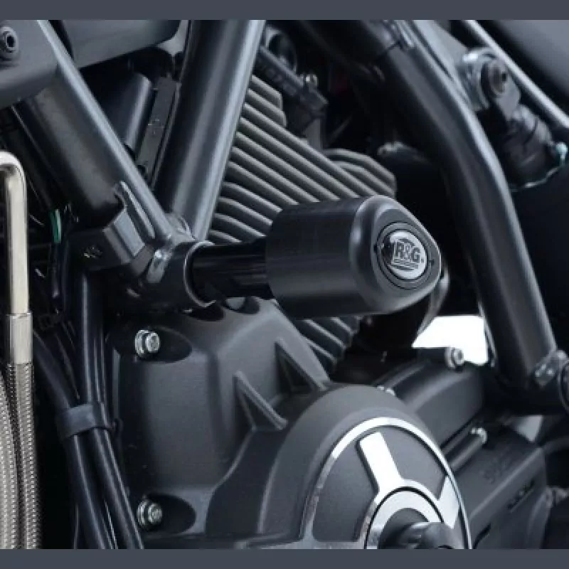 R&G Sturzpads "No Cut" Ducati Scrambler 400 / 800 Modelle 2015-