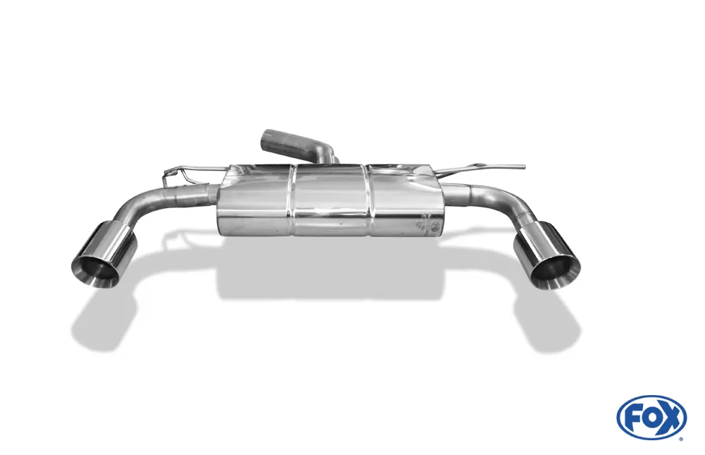 Seat Leon 5F - Einzelradaufhängung  Endschalldämpfer Ausgang rechts/links - 1x100 Typ 25 rechts/links passend für Rieger Stoßstange