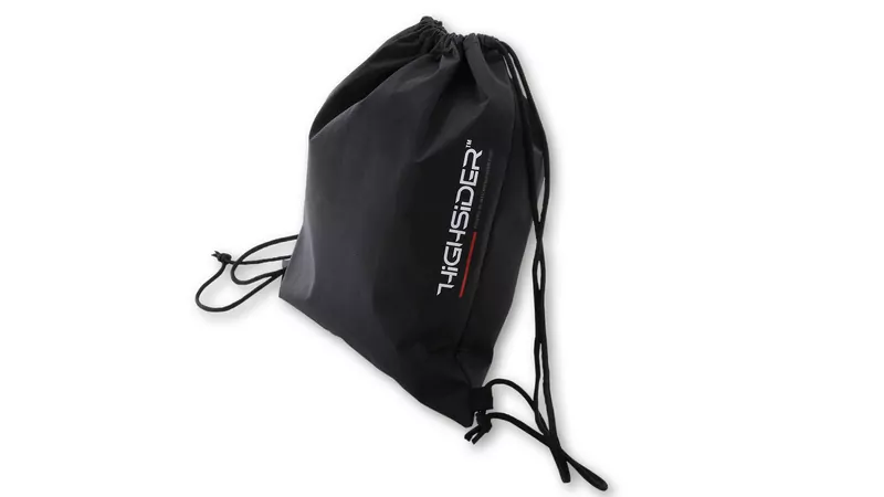 VECTOR Outdoor Protective Cover H20 Heavy Duty Black - Moto / Scooter with Top Case and Windscreen - L