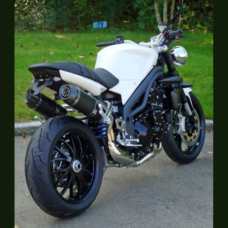 Bodis Oval Tec Auspuff Triumph Speed Triple 2005-2010