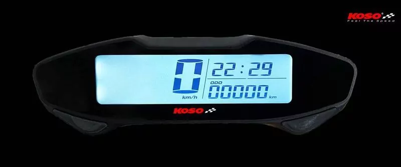 KOSO Digitaler Tachometer, DB EX-03 mit ABE