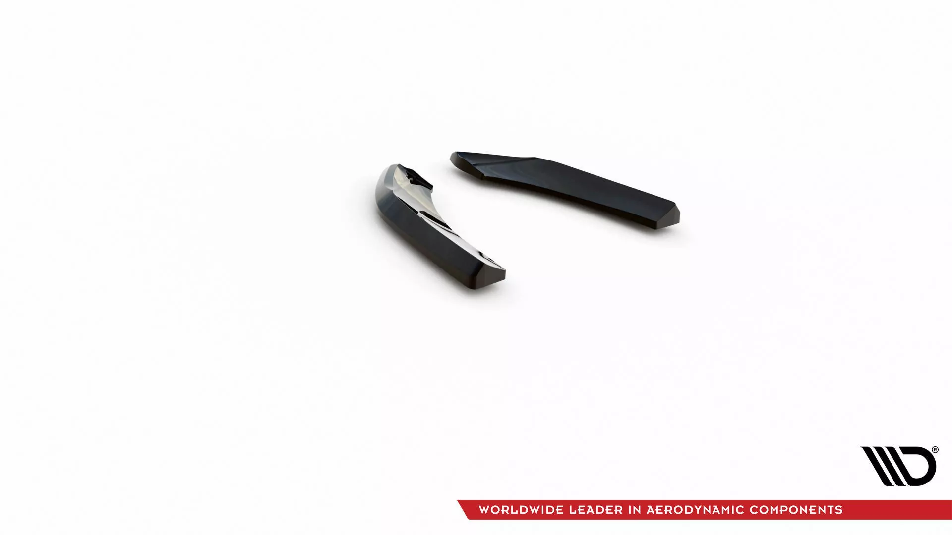 Heck Ansatz Flaps Diffusor Für Mini Cooper Clubman John Cooper Works F54 Facelift Schwarz Hochglanz
