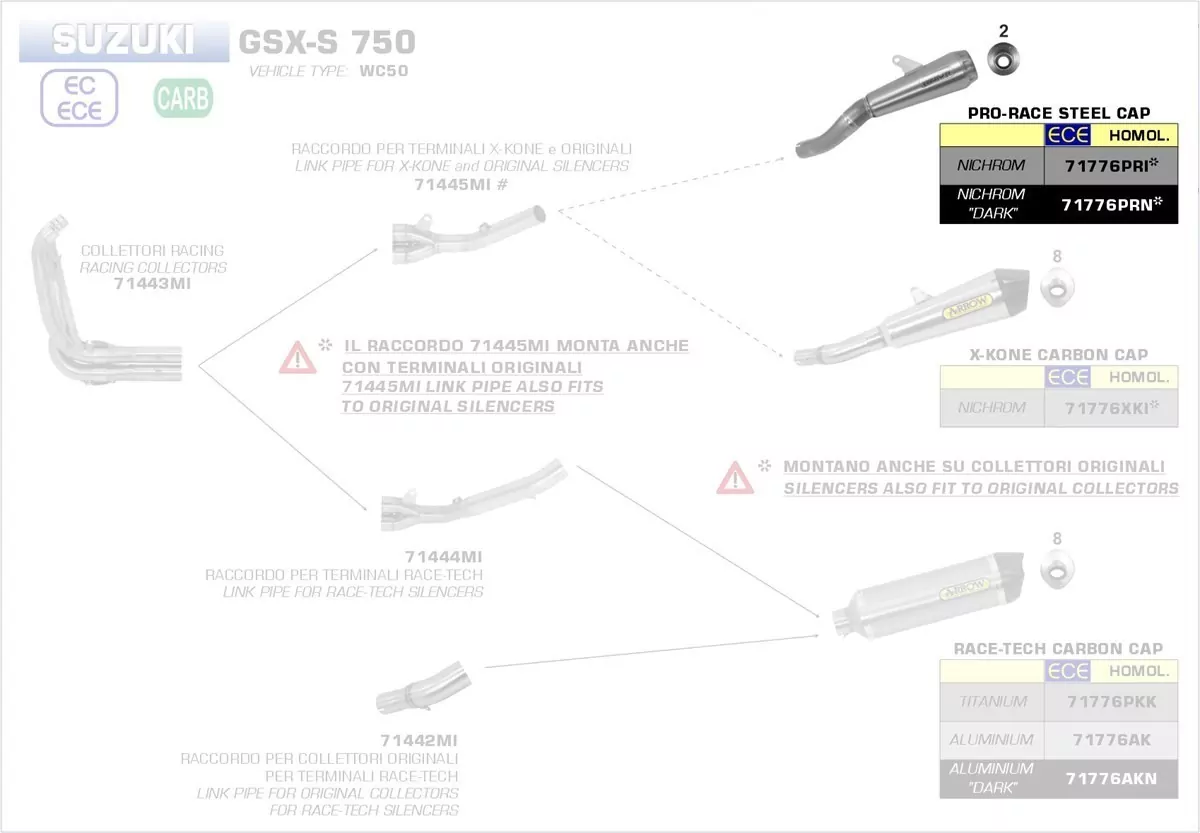 Arrow Pro-Race Nichrom Dark