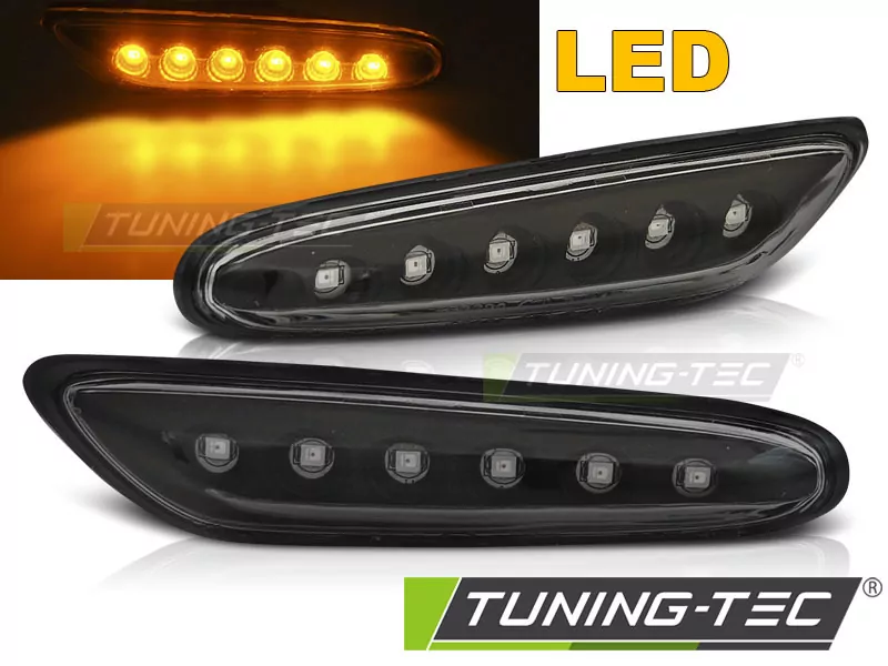 Side Direction Black Led Fits Bmw E46 09.01-03.05  