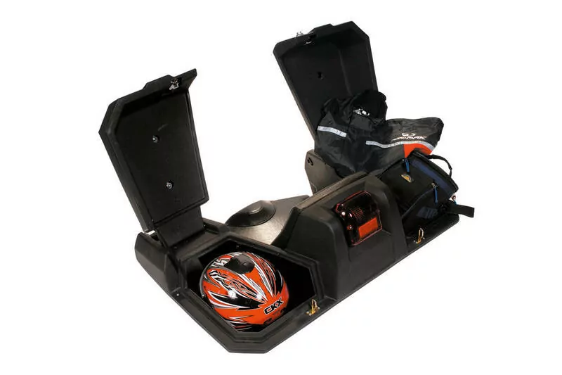 KIMPEX Deluxe Hintere Gepäckbox ATV schwarz 92L