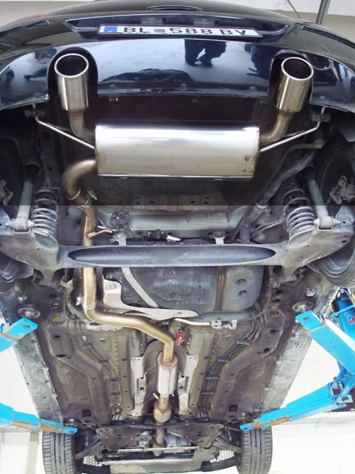 Opel Corsa D GSI  Endschalldämpfer quer Ausgang rechts/links - 1x100 Typ 16 rechts/links