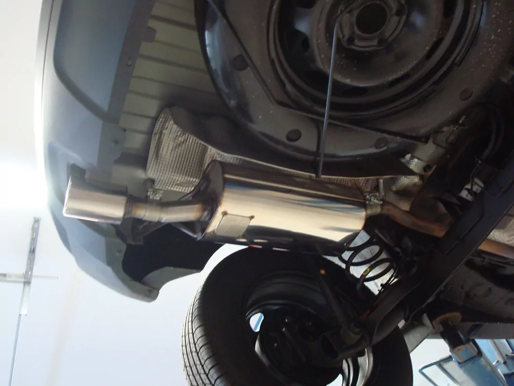 Dacia Duster 4x2 - Frontantrieb  Endschalldämpfer - 1x90 Typ 12