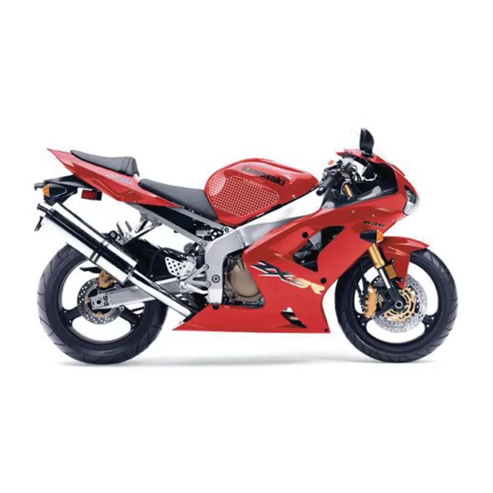 Stompgrip Traction Pad Volcano für Kawasaki ZZR 600 05-08 Klar