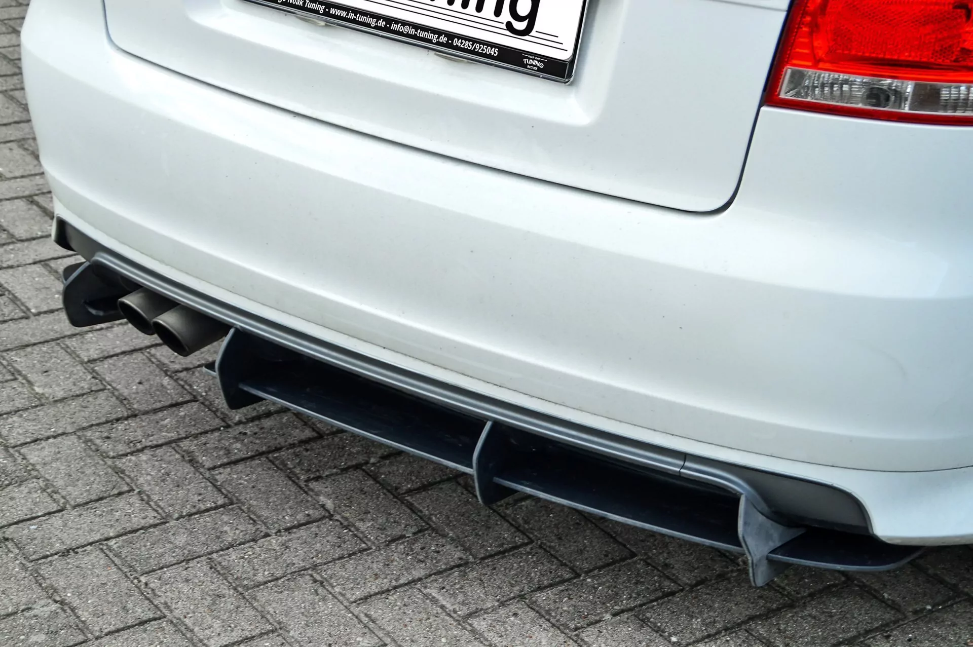 Gefräster Heckansatz für Audi S3 8P